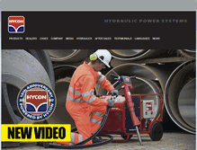 Tablet Screenshot of hycon.dk