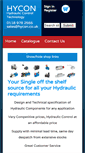 Mobile Screenshot of hycon.co.uk